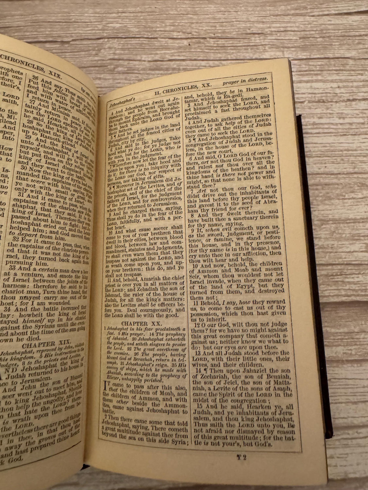 1841 Holy Bible & Book of Common Prayer – Antique Leather Bound Boxed Set - Ref x772