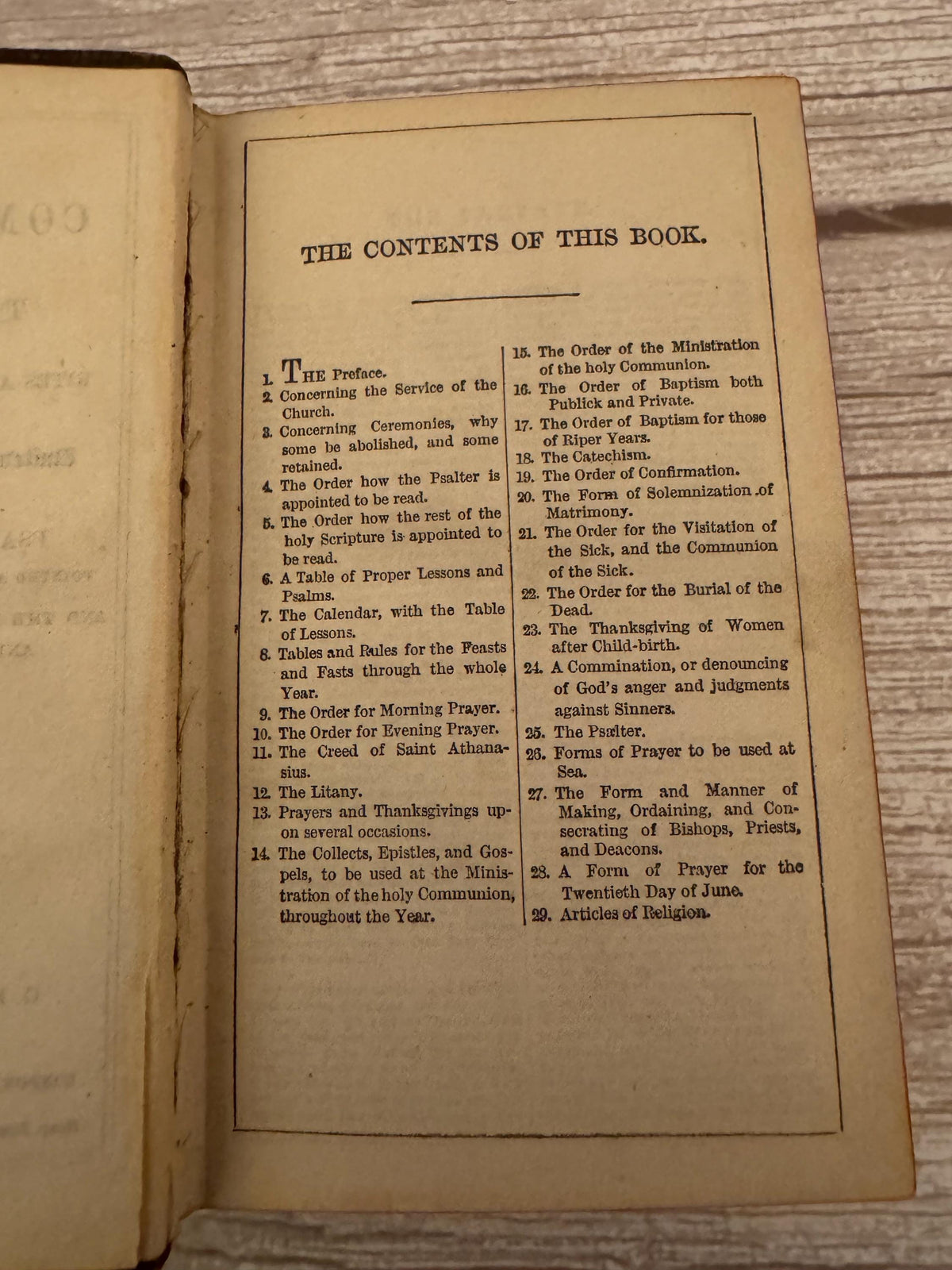 1876 Antique New Testament & Book of Common Prayer – Victorian Leather Bible - Ref x770