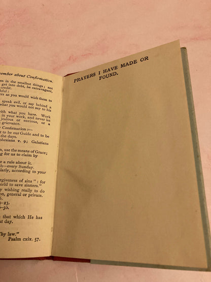 1955 My Prayer Book for Women and Girls -  Vintage Prayer pocket size book - (Ref x203)