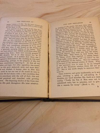 Theological Educator Book 1902 - The Theology of the New Testament Professor Walter F. Adeney - (Ref X16)