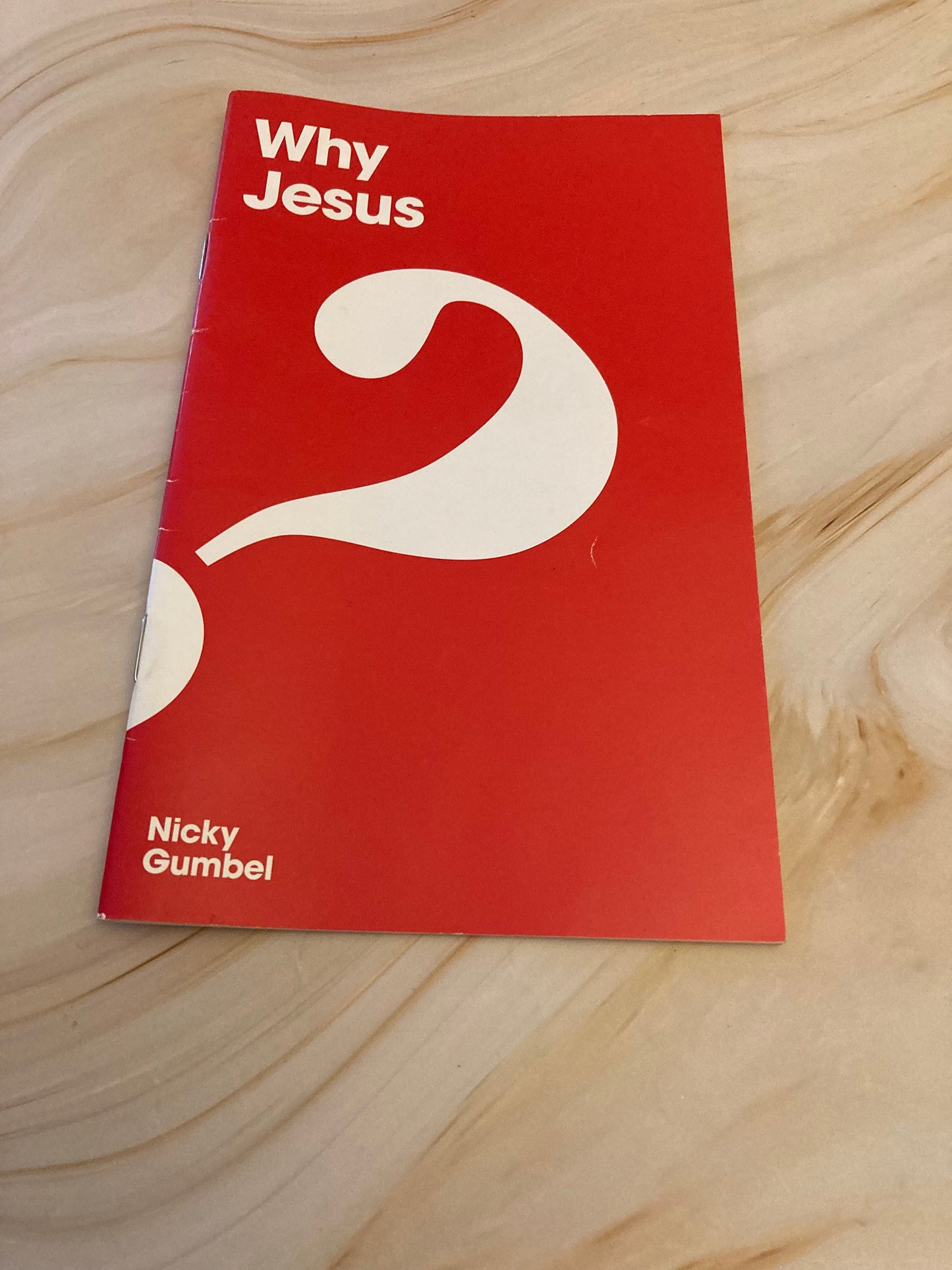 Why Jesus Booklet by Nicky Gumbel Alpha Course 2013 - (Ref X53)