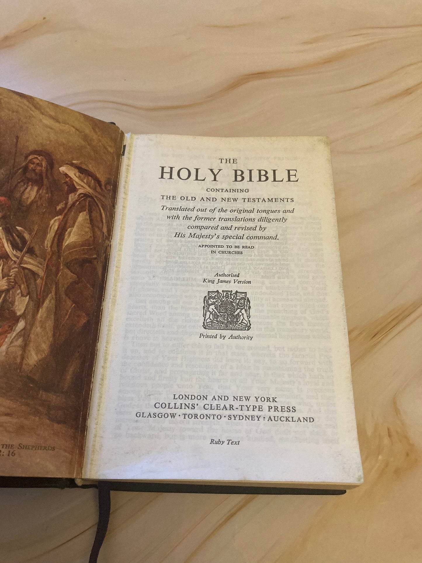 Holy bible illustrated 1900s king james version - (x21)