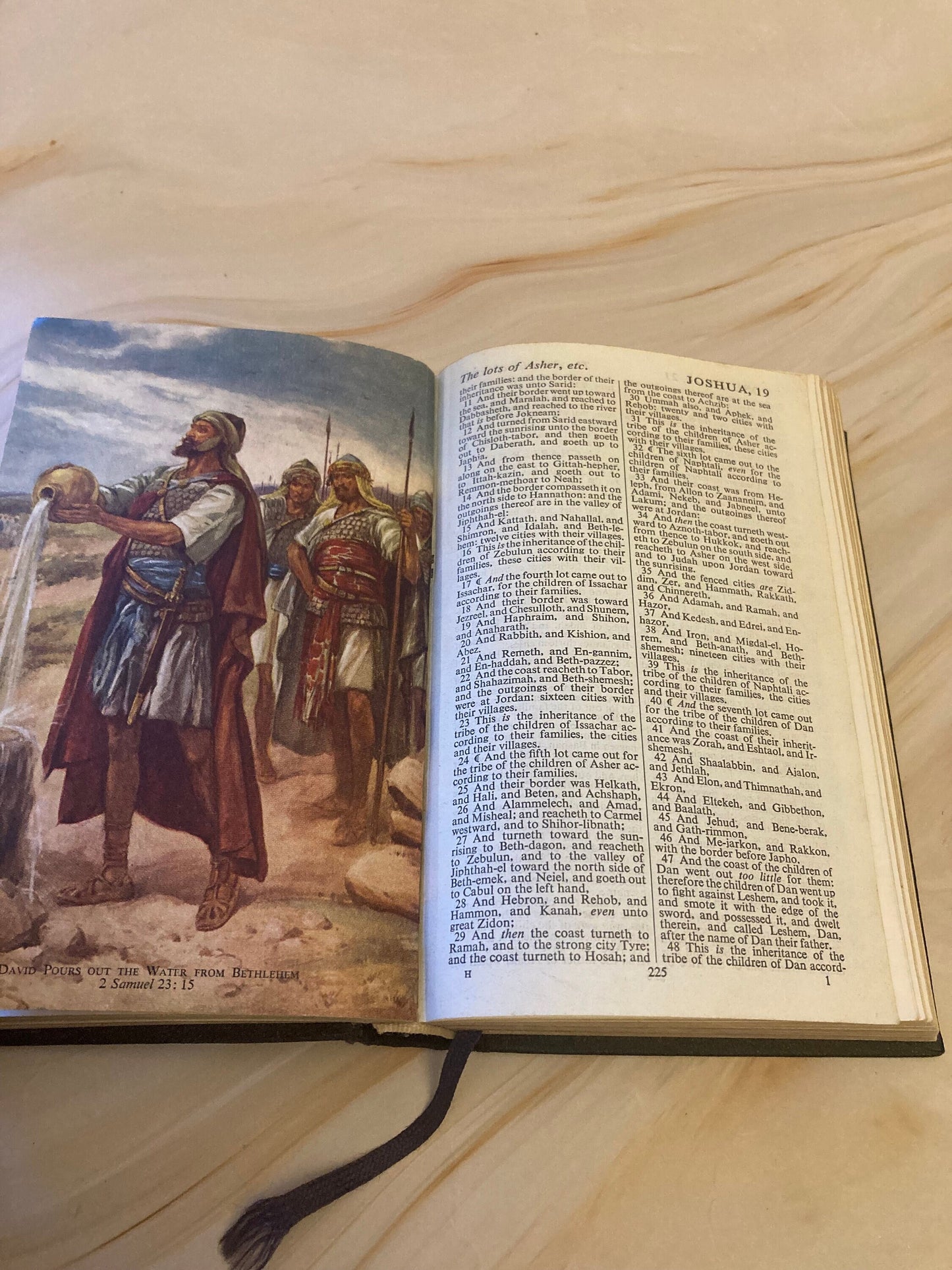 Holy bible illustrated 1900s king james version - (x21)