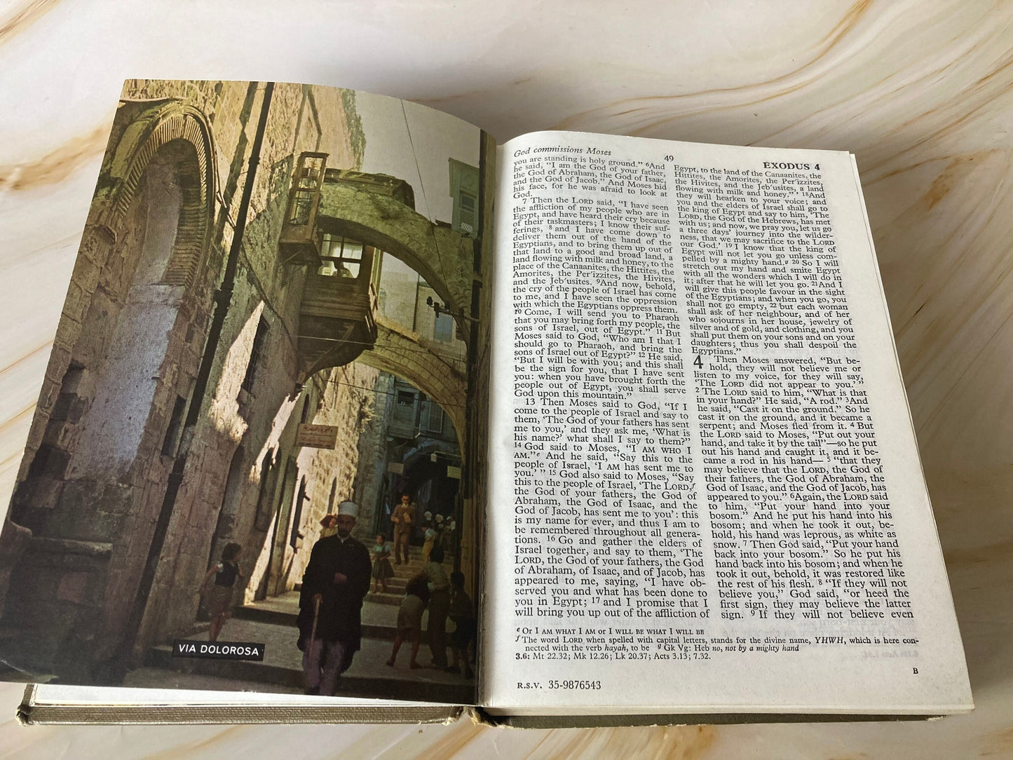 Illustrated Holy Bible Revised Standard Version 1971 - Hardcover Picture Album - (Ref X79)