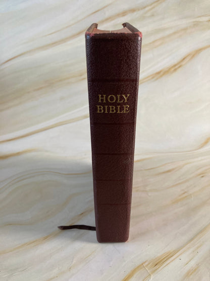 Vintage gideon kjv holy bible - (ref x175)