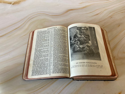 Rare Illustrated Holy Bible 1912 - The Palestine Pictorial Bible - (Ref X113)