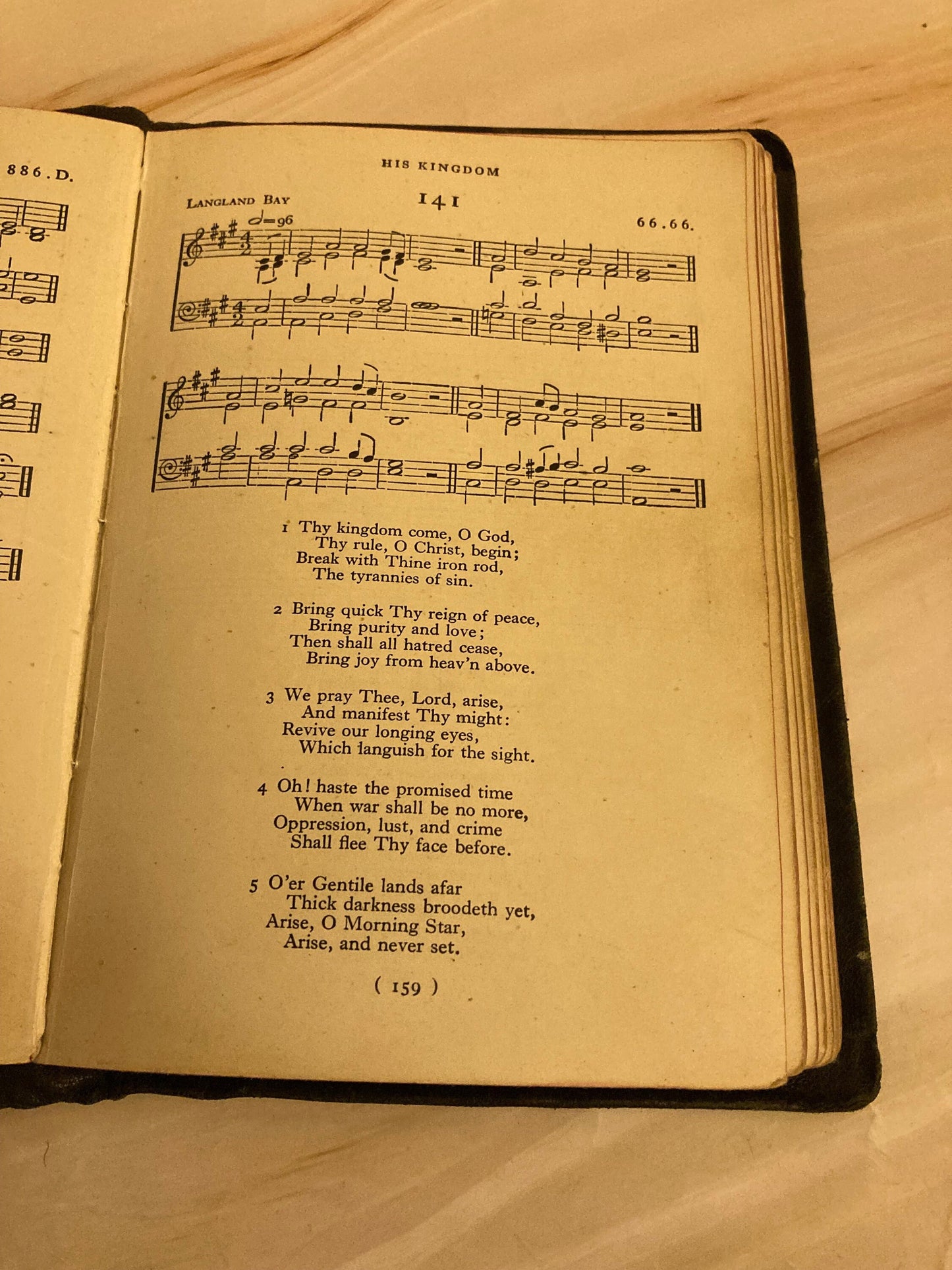 1942 Christadelphian hymn book - Christian hymns - (ref x170)