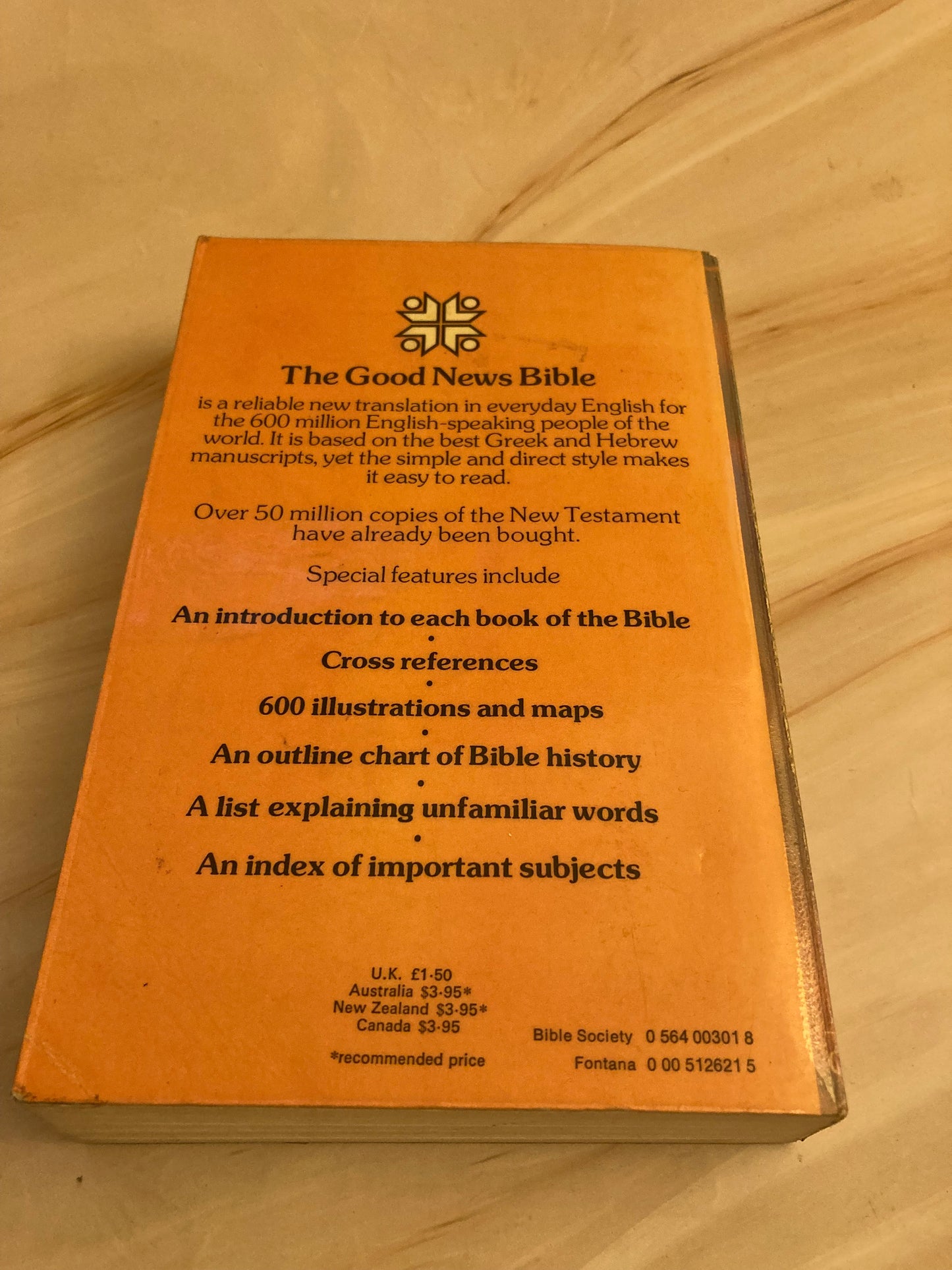 Good News Bible 1976 - (Ref X166)