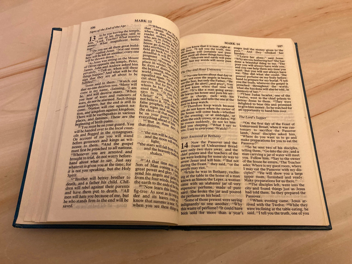 New Testament and Psalm Gideon Bible 1984 - (Ref X140)