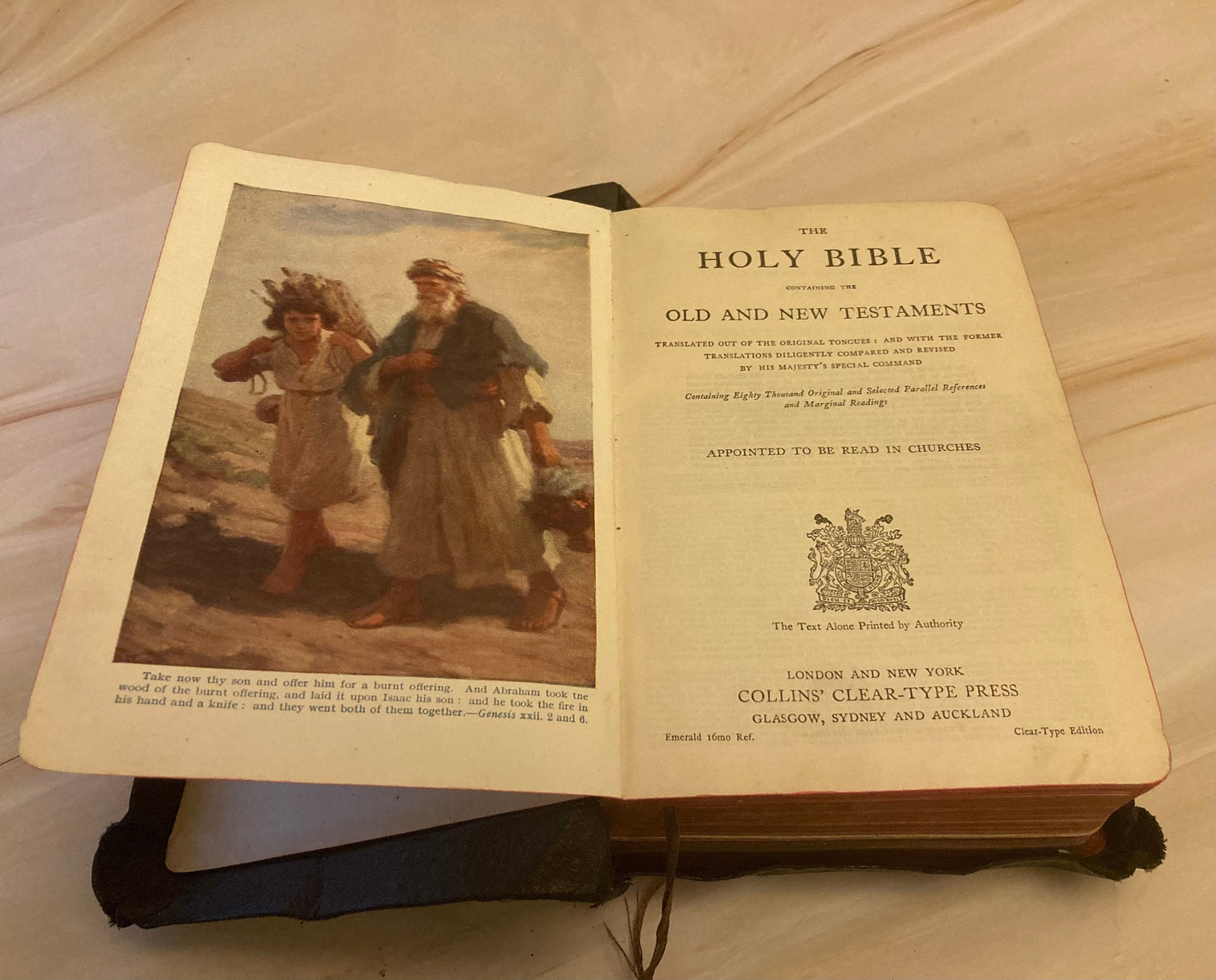 Antique Holy Bible - (Ref X130)