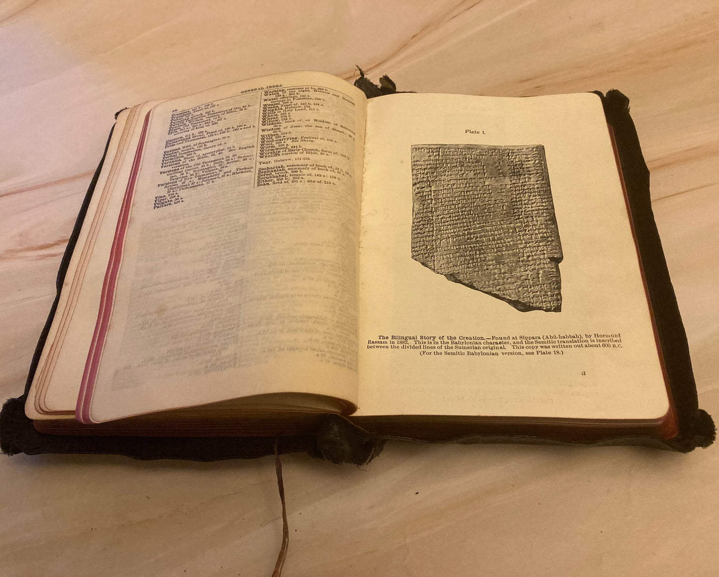 Antique Holy Bible - (Ref X130)