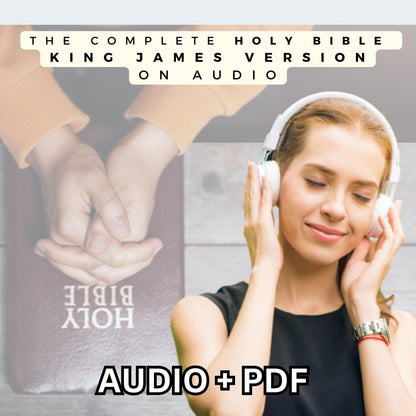 KJV Audio Bible MP3 - Audio Download + PDF Bible