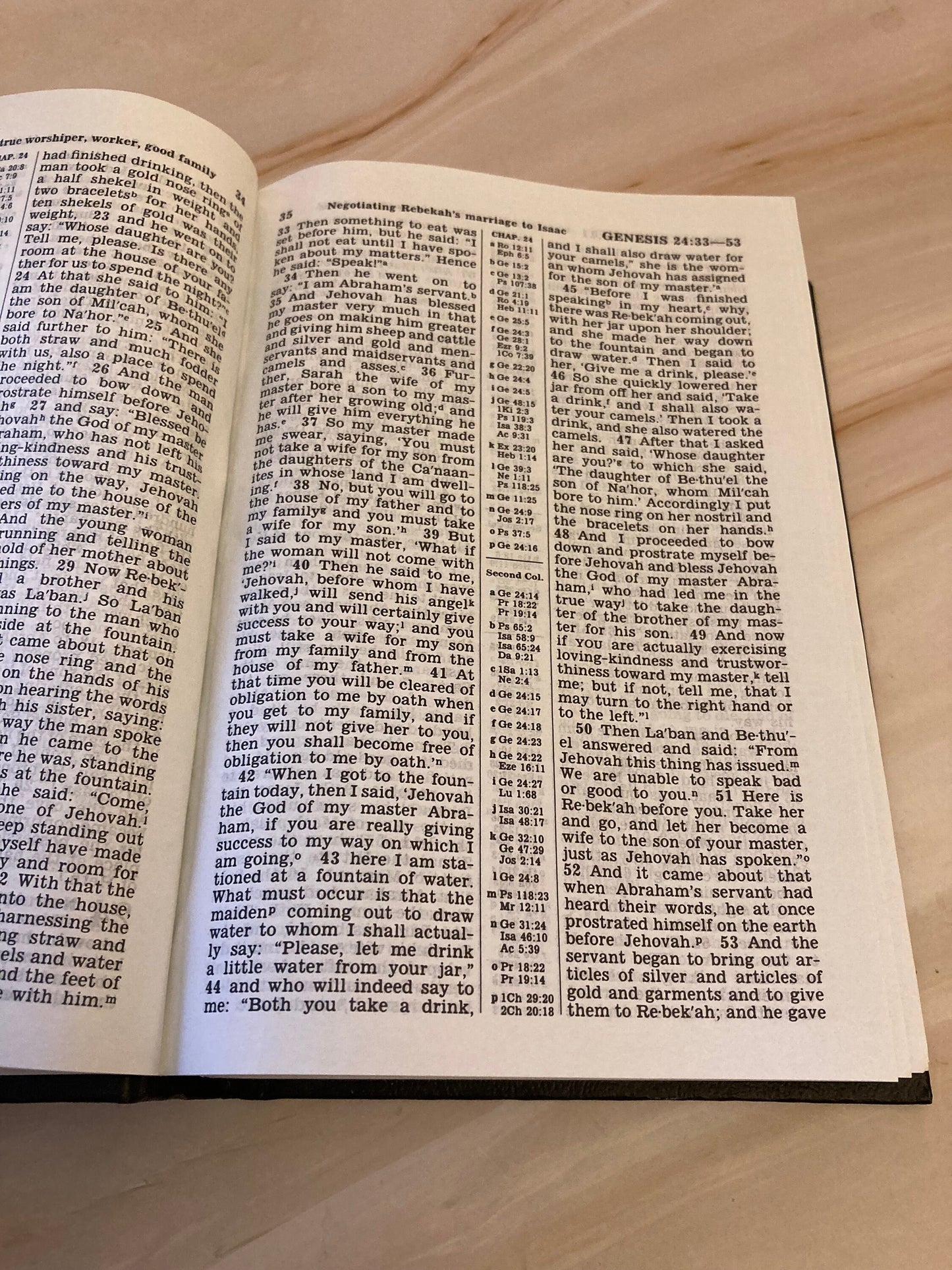 New World Translation Holy Bible 1984 - (Ref X121)