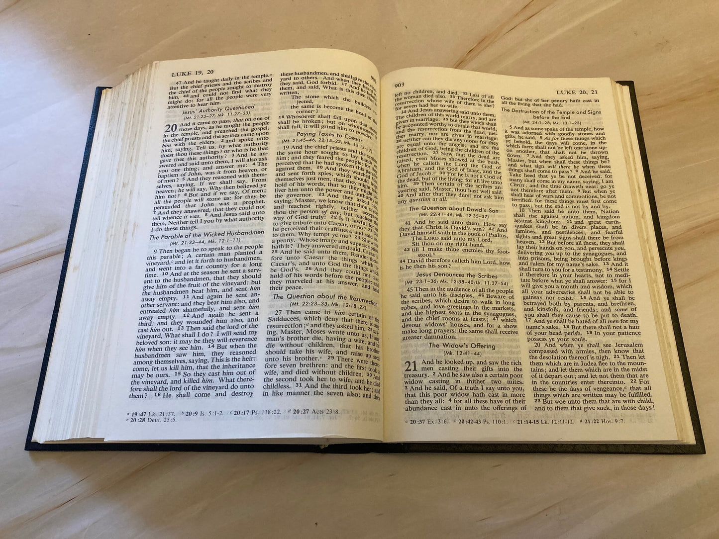 KJV Holy Bible 1986 - Bible Society of South Africa 1987 - (Ref X81)