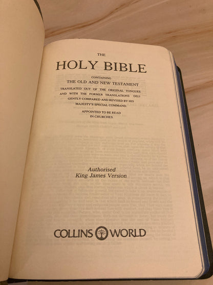 Holy Bible Dictionary Concordance Bible - Red Letter Bible - (Ref X26)