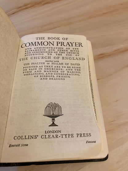 Common prayer hymns pocket size book - collins - (ref x65)