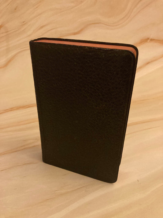 Small holy bible 1925 - leather cover - (ref x64)