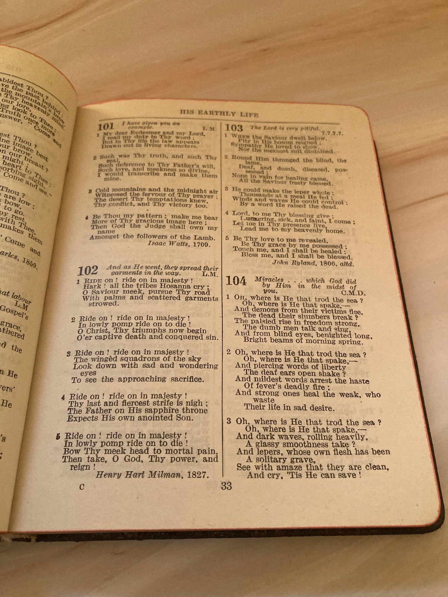 Baptist Church Hymnal Revised Book 1933 - (Ref X102)