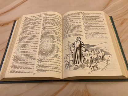 1964 Picture Bible Authorized Version - (Ref x205)
