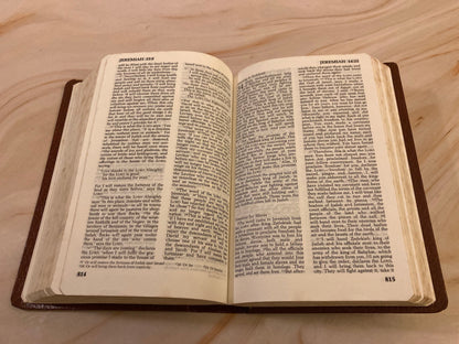 1983 NIV Pocket Size Bible - (Ref x206)