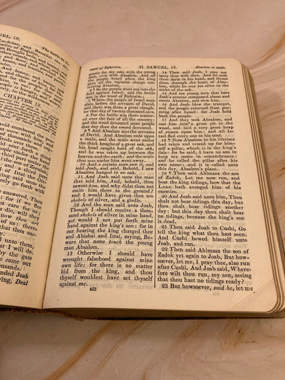 Holy Bible Circa 1800s - (Ref x209)