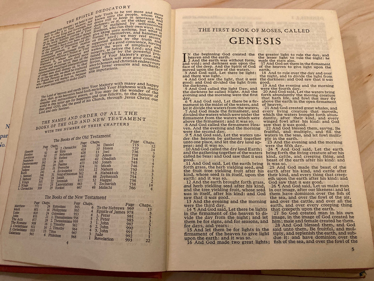 1965 Oxford Holy Bible Non Pareil Edition - (Ref x211)