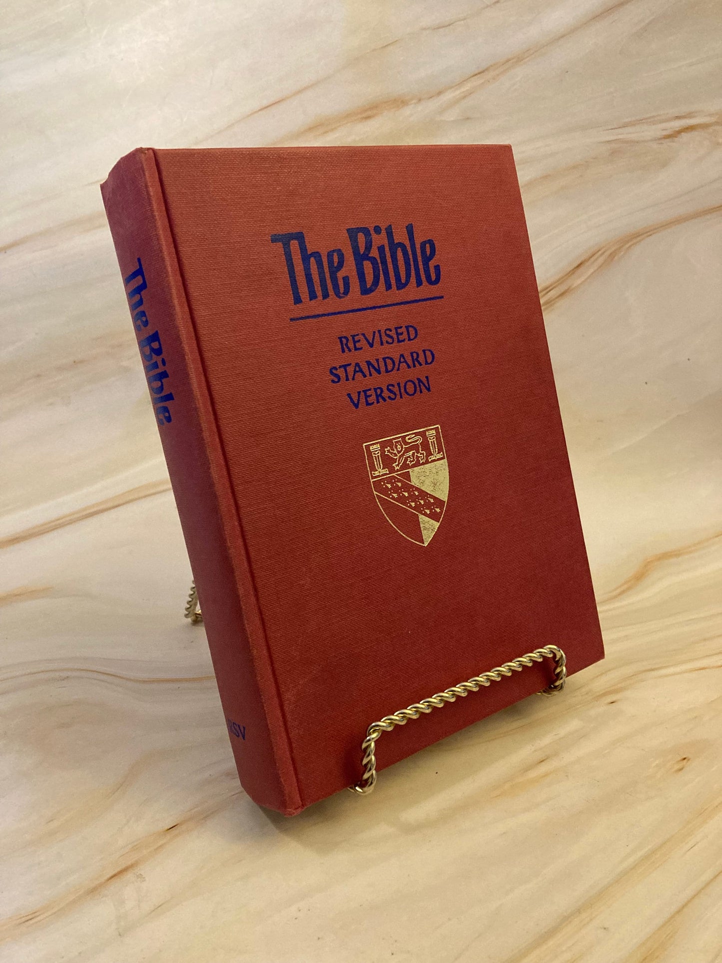 1952 The Bible Revised Standard Version - Illustrated Vintage Bible - (Ref x210)