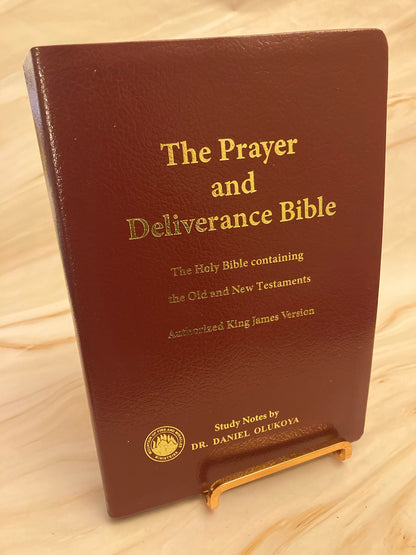 KJV Prayer Deliverance Bible by Dr Daniel Olukoya Mountain of Fire index tab Bible - (Ref x284)