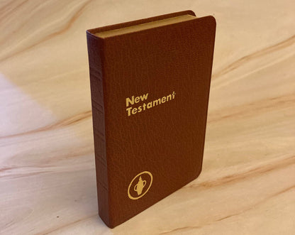 Mini Brown Gideon Bible NIV 1980 - (Ref X150)