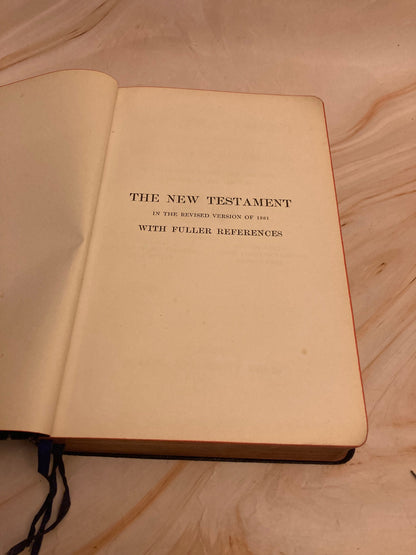 New Testament Fuller References Bible 1910 - (Ref x281)