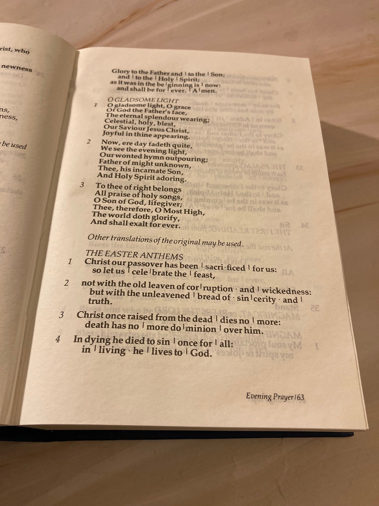 The Alternative Service Book with the Liturgical Psalter Common Prayer 1980 - (Ref x254)