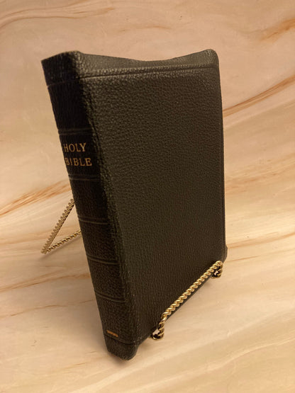 Vintage Leather Oxford University Holy Bible - (Ref x235)