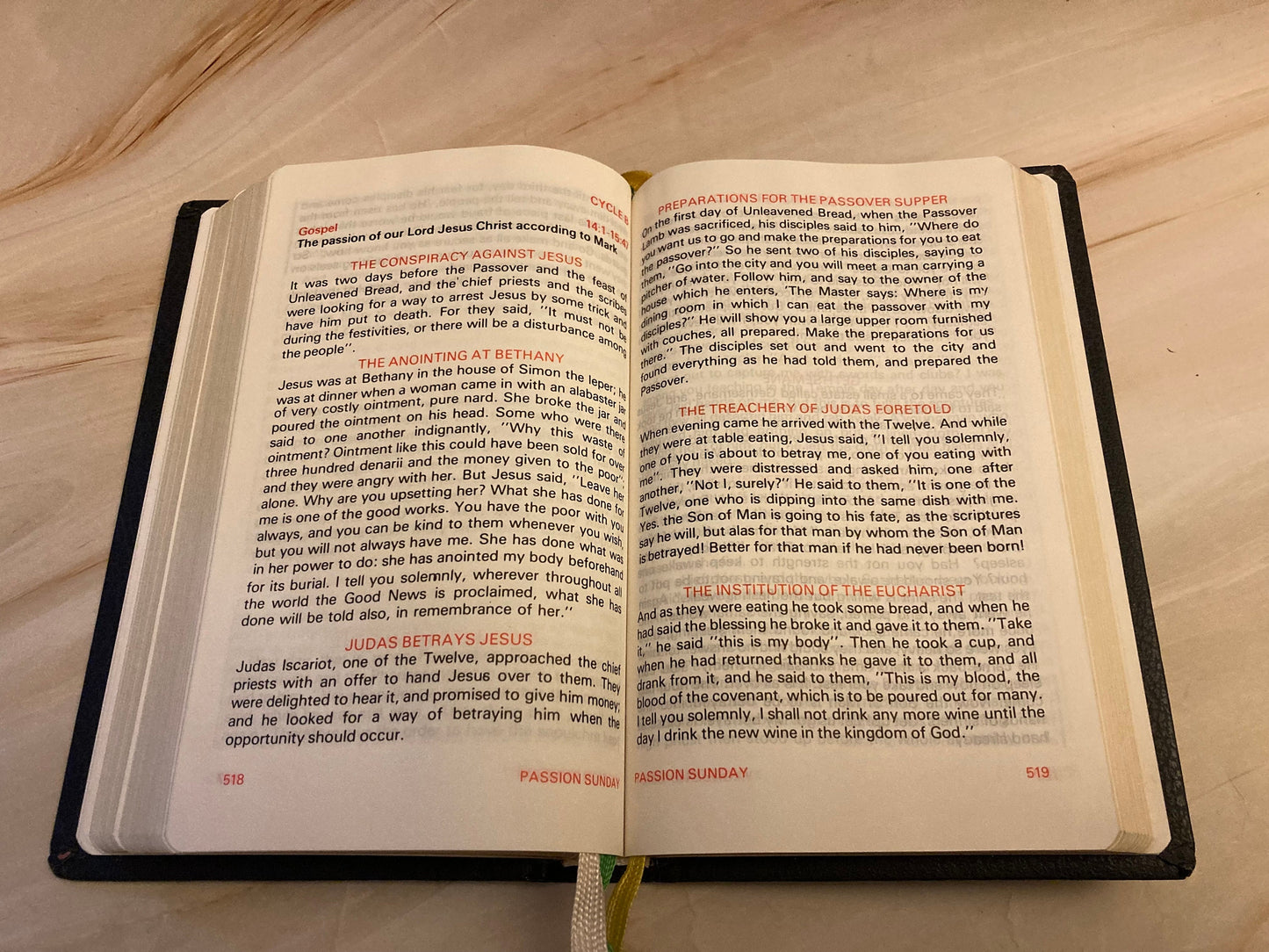 1989 Roman Missal Mass book Jerusalem Bible Version - (Ref x223)