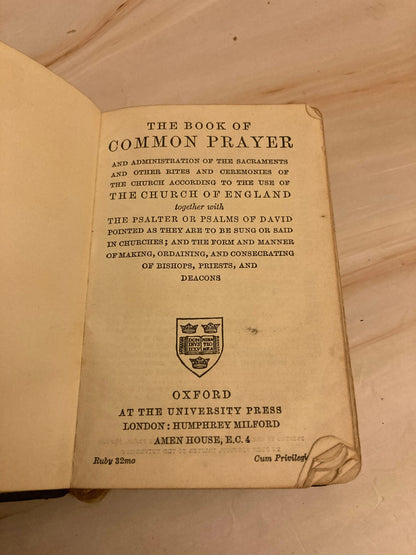 Common Prayer Hymns A&M book pocket hymn book - (Ref x229)