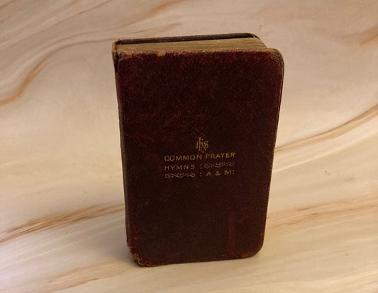 Common Prayer Hymns Small Book - 1800s - (Ref X63)