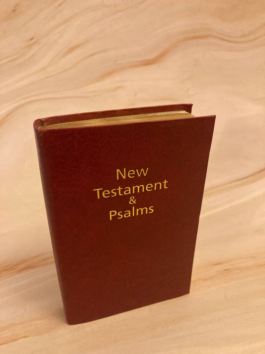 Small Red Gideon NIV Bible New Testament & Psalms 2016 - (Ref X224)